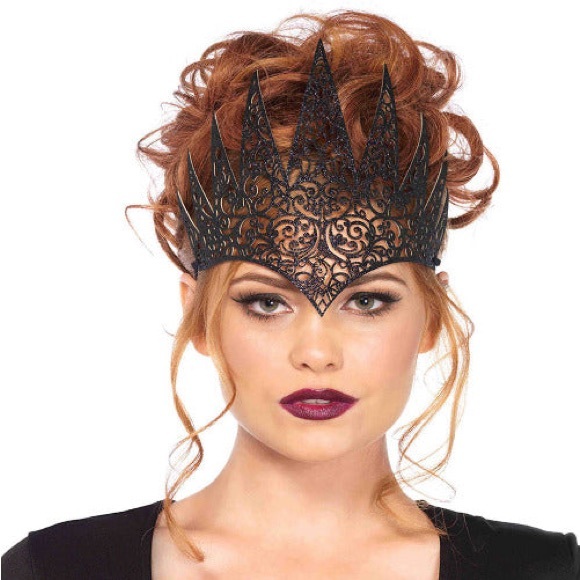 Leg Avenue Other - Glitter Die Cut Filigree Royal Crown